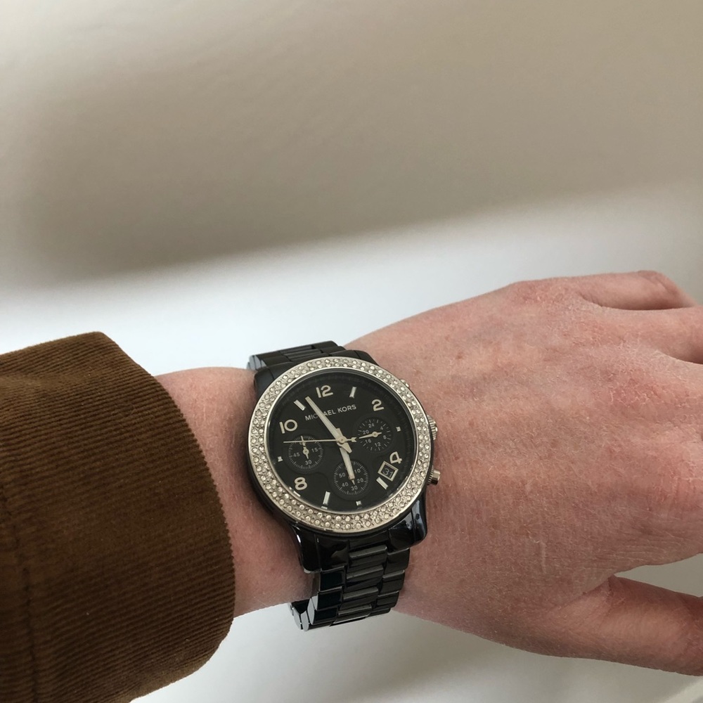 Michael Kors Black Ceramic Watch